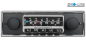 Preview: Blaupunkt Frankfurt Stereo MB - Klassisches 1-DIN Retro-Autoradio mit Mercedes-Benz Blende, DAB+, Bluetooth, USB, SD & geringer Einbautiefe (Shortbody)