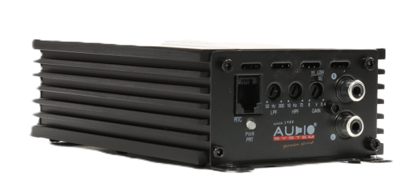 Preview: Audio System M-700.1 MD - Ultrakompakter 1-Kanal Digital Micro Mono-Verstärker (1x 700 Watt RMS @ 2 Ohm) mit RTC-PC Fernbedienung