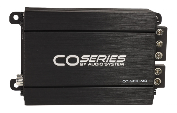 Audio System CO-400.1 MD - Ultrakompakter 1-Kanal Digital Mono-Verstärker (1x 400 Watt RMS @ 1 Ohm) mit RTC-PC Fernbedienung
