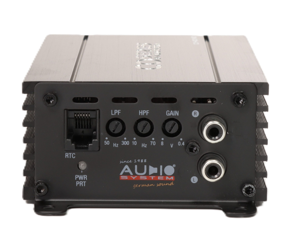 Preview: Audio System CO-400.1 MD - Ultrakompakter 1-Kanal Digital Mono-Verstärker (1x 400 Watt RMS @ 1 Ohm) mit RTC-PC Fernbedienung