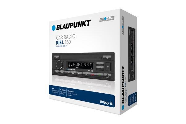 Preview: Blaupunkt Kiel 260 - 1-DIN CD-Autoradio mit Bluetooth, USB, AUX & MP3