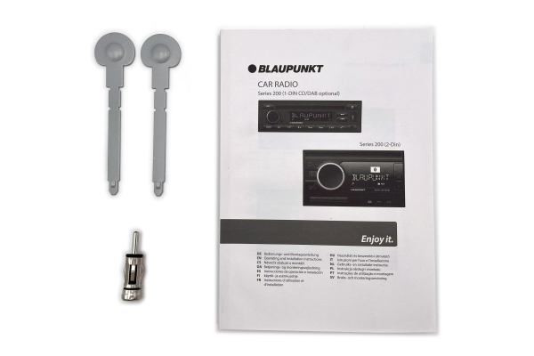 Preview: Blaupunkt Nürnberg 200 DAB BT - 1-DIN Bluetooth-Autoradio mit DAB+, geringer Einbautiefe (Shortbody), USB & MP3