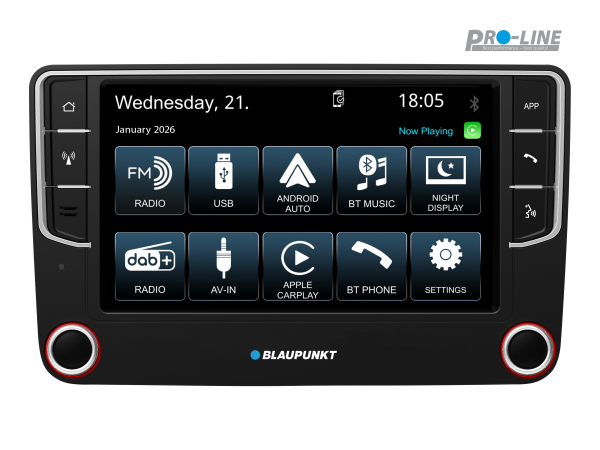 Blaupunkt Wolfsburg 648 - 2-DIN High-End Multimediasystem mit Navigation, Bluetooth, DVD-Laufwerk, USB & SD-Kartenslot