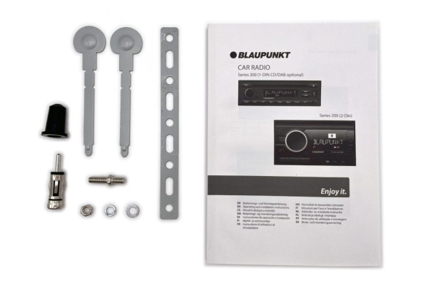 Preview: Blaupunkt Milano 200 BT - 1-DIN CD-Autoradio mit Bluetooth, USB, AUX & MP3