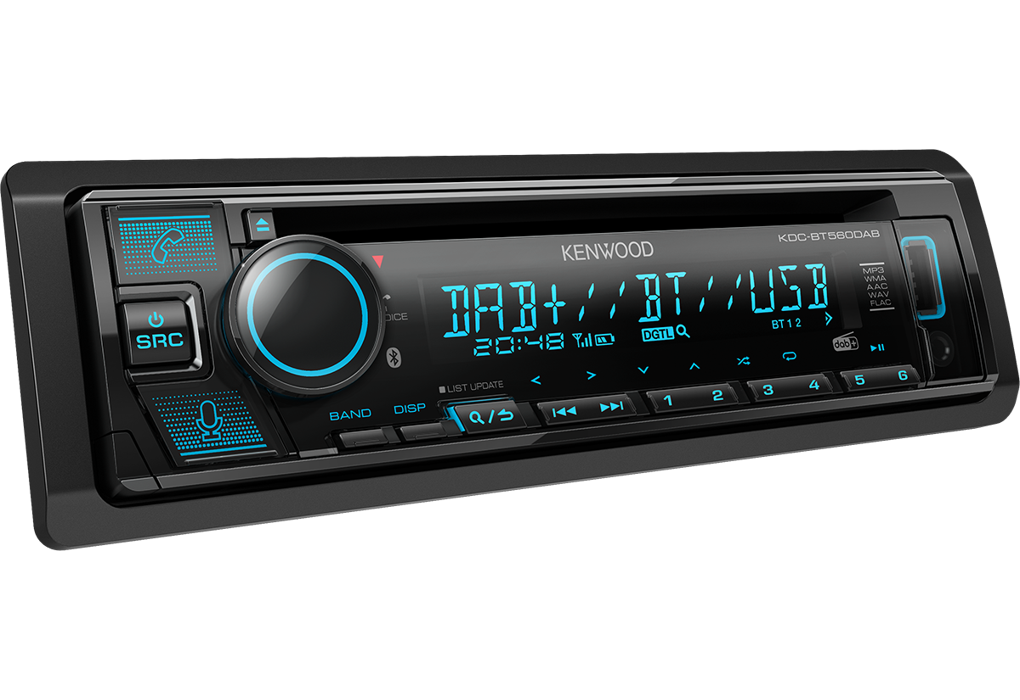 Autoradio Einbauset Für Mercedes C-Klasse W202 (1993-2001) Mit Kenwood KDC-BT460U – Bluetooth, USB, Für Bose-System