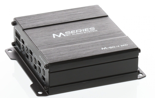 Audio System M-500.4 MD - Ultrakompakter 4-Kanal Digital Micro-Verstärker (4x 125 Watt RMS @ 2 Ohm / 2x 250 Watt RMS gebrückt)