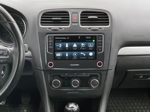 Blaupunkt Wolfsburg 648 - 2-DIN High-End Multimediasystem mit Navigation, Bluetooth, DVD-Laufwerk, USB & SD-Kartenslot