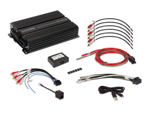 Alpine PDP-E802DSP - Digitaler 8-Kanal High-End Car-Hifi DSP-Verstärker (8x 100 Watt RMS @ 2 Ohm)